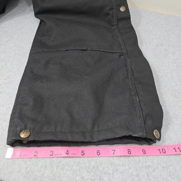 Berne Insulated Overalls Medium Short 40-42 Black Bib Canvas Workwear - Picture 13 of 16